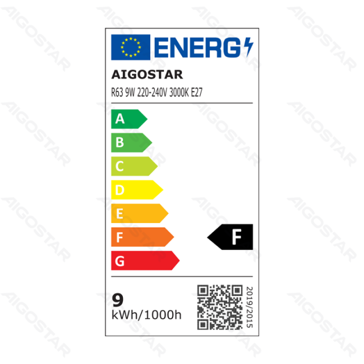 LED R63 Globe Bulb-E27-9W-3000K-840lm