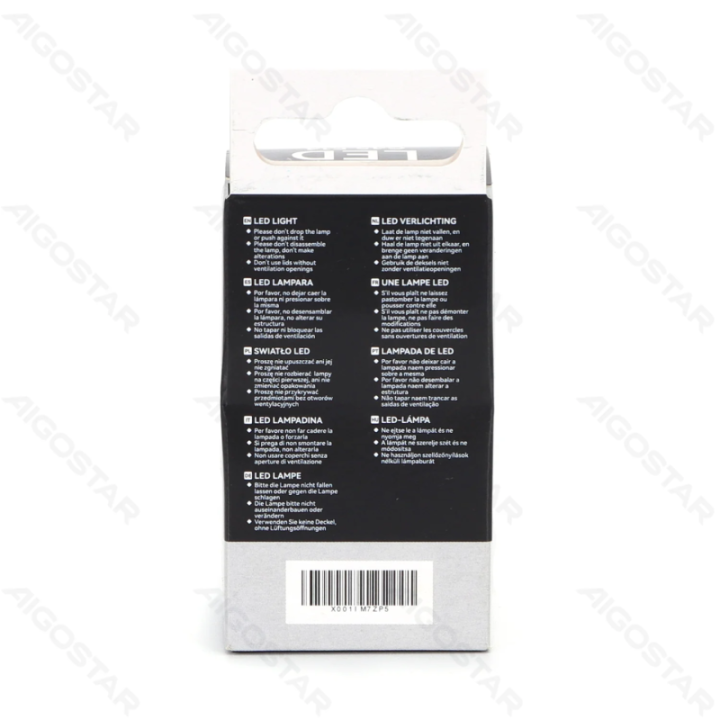 LED Siūlinė lemputė (Skaidri) G45 E14 4W