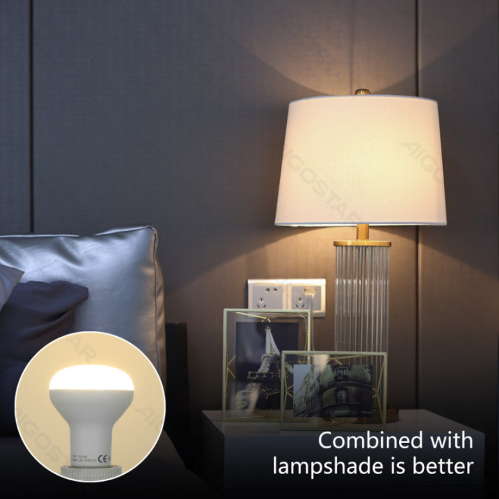 LED R63 Globe Bulb-E27-9W-3000K-840lm