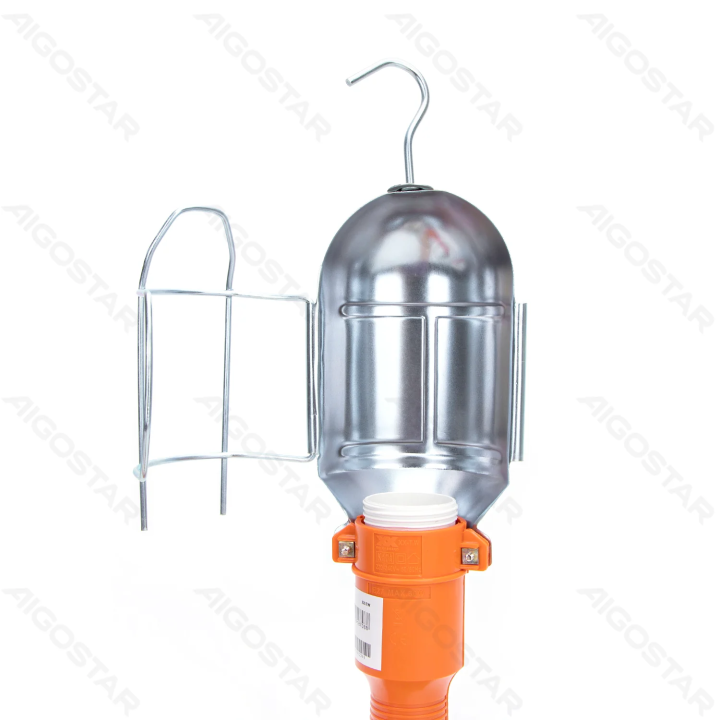 Darbo lempa E27 2X0.75mm² 10m oranžinė