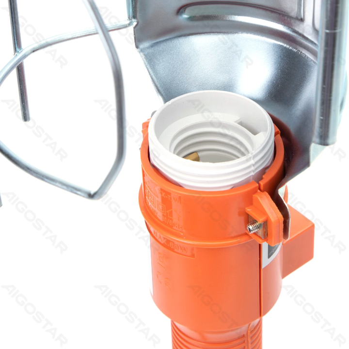 Darbo lempa E27 2X0.75mm² 10m oranžinė