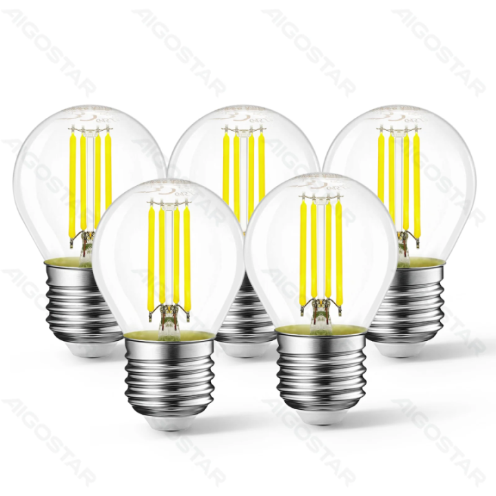 LED Filament Bulb (Clear) G45 E27 4W