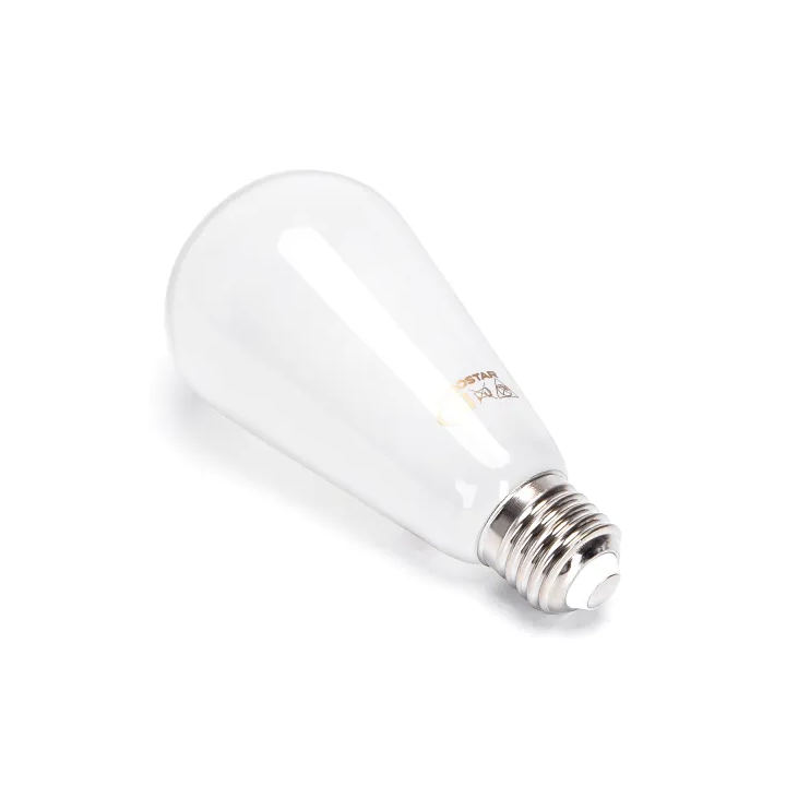 LED Filamentinė lemputė (pieniškai balta) ST64 E27 8W