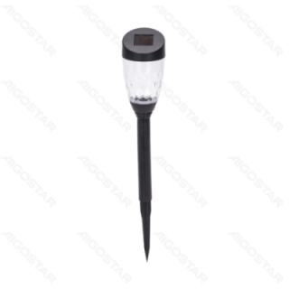 LED Solar Ambient Lawn Light Plastic Star 6500K