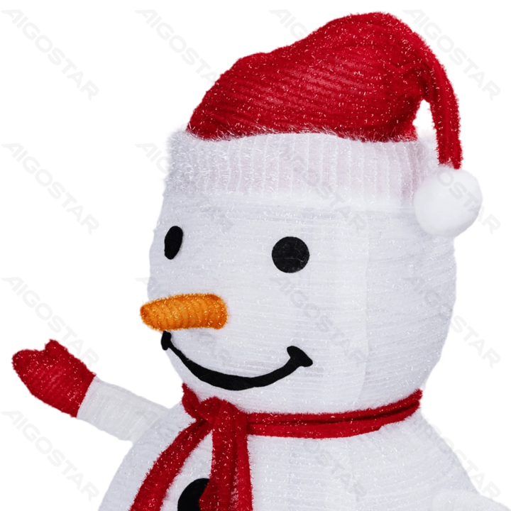 Foldable Snowman Warm White 0.7m IP44, Indoor&Outdoor
