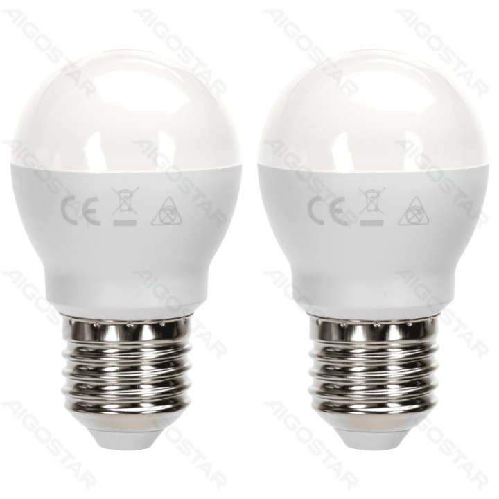 LED lemputė G45 12W 4000K 1170lm E27 2vnt
