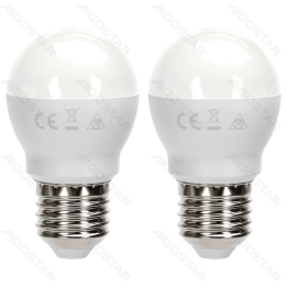 LED bulb G45 12W 6500K 1170lm E27 2pcs