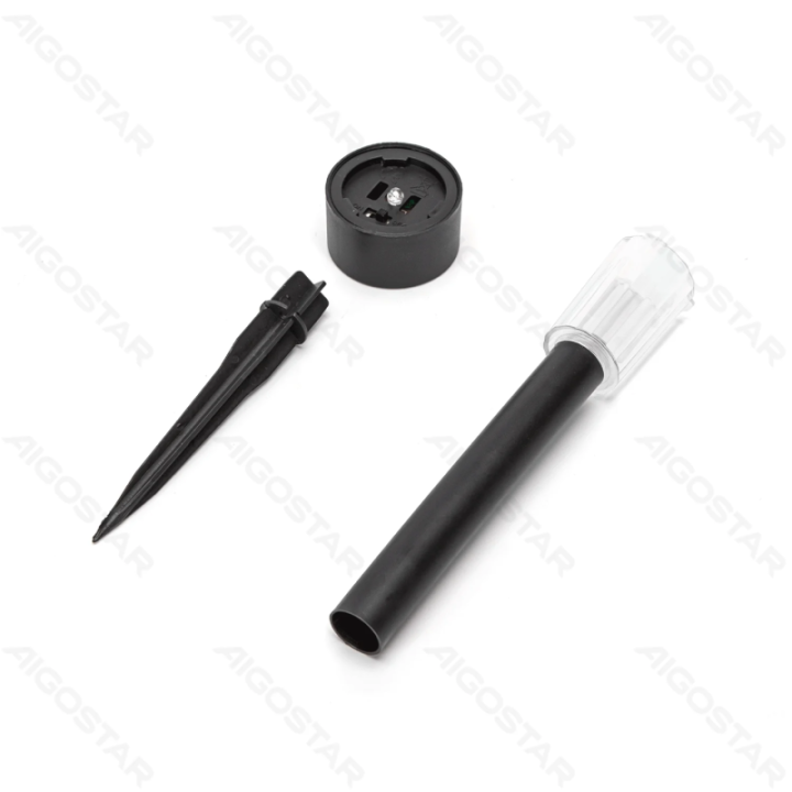 LED Solar Ambient Lawn Light Plastic Straight  6500K