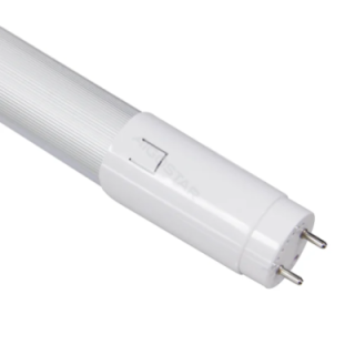 LED Pusiau aliuminis pusiau plastikas T8 šviesos vamzdis 1.5m 24W