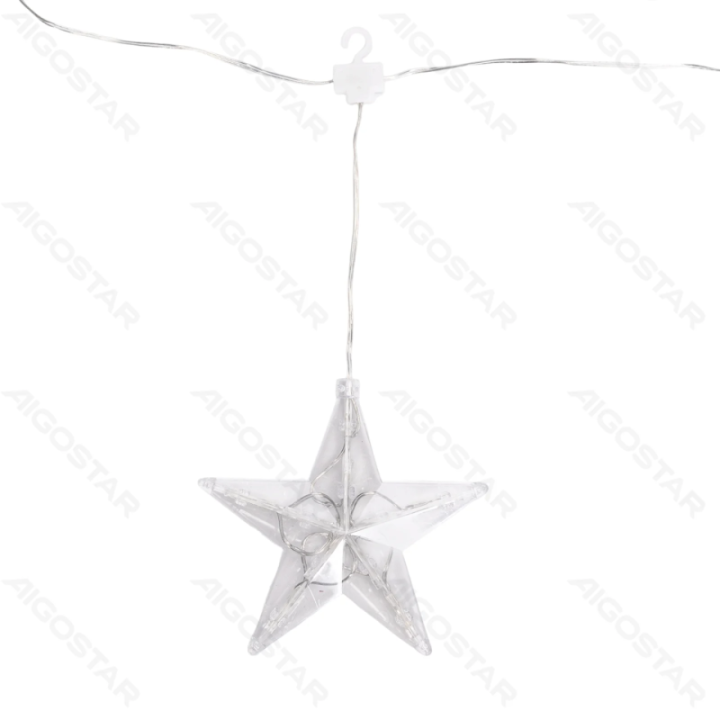 Low voltage string lights,Curtain Trapezoid Flat-top Light Star Pendant RGBY 1.2*1m ,7 strips IP44, Indoor&Outdoor