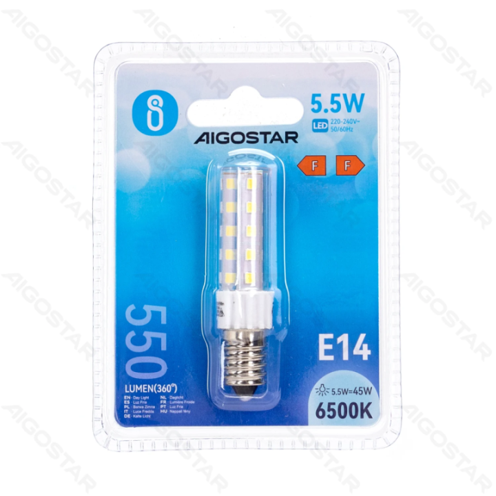 LED lempučių karoliukai E14 5.5W