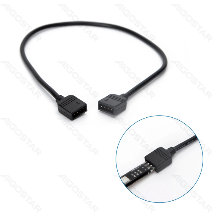 LED žemos įtampos juostinė šviesa televizoriui 4*0.5m RGB
