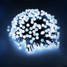 Low voltage firecracker string lights, cold white, 10m ,IP44, Indoor&Outdoor