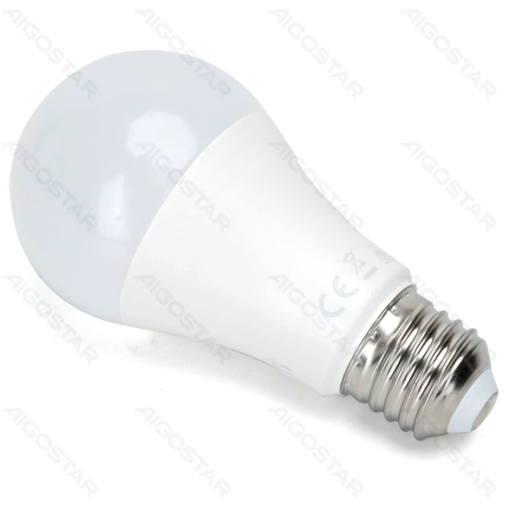 LED light sensitive induced and microwave sensor bulb A60 E27 12W 6500K