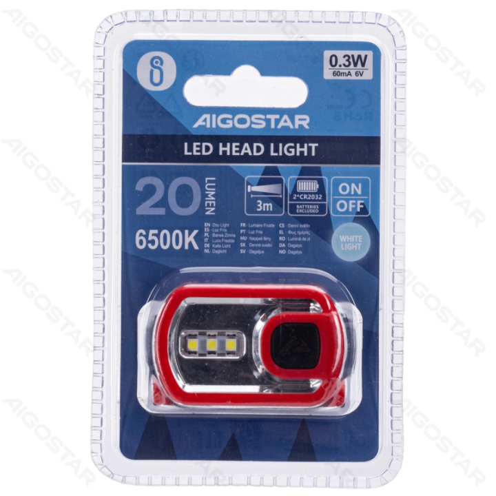 LED Head Light 2*CR2032