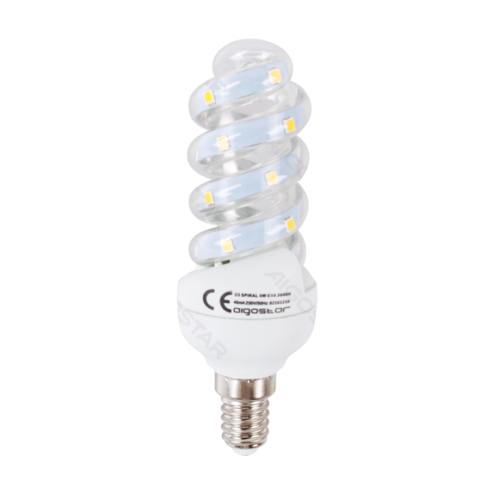 LED Spiral E14 5W