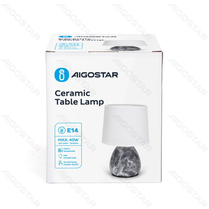 Ceramic Table Lamp (Without Light Source) E14