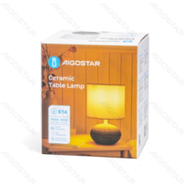Ceramic Table Lamp (Without Light Source) E14
