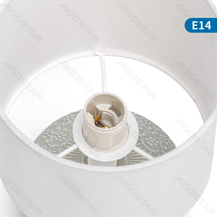 Ceramic Table Lamp (Without Light Source) E14