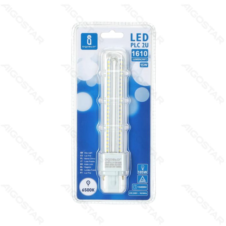 LED PLC Tube 2U 15W