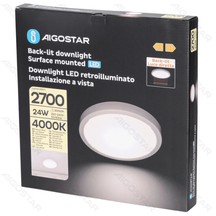 LED Surface-mounted Downlight 24W