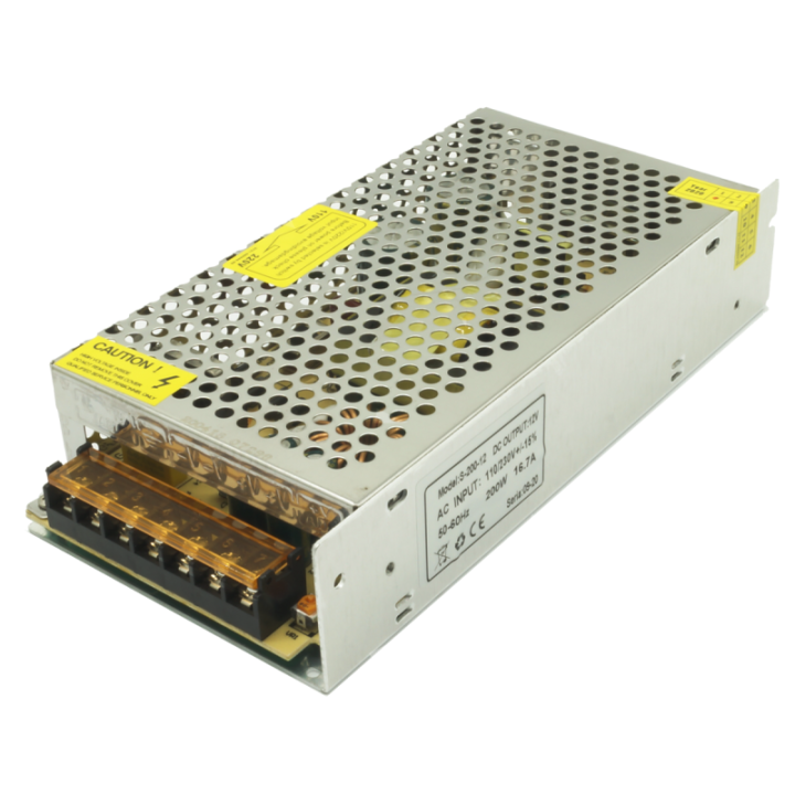 Maitinimo blokas 12VDC IP20 16.75A 200W