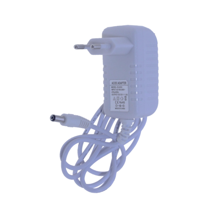 Power supply 12V DC 1.5A 18W white