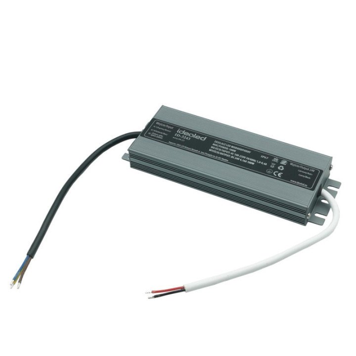 Vandeniui atsparus maitinimo blokas IP67 4.16A 100W 24V DC