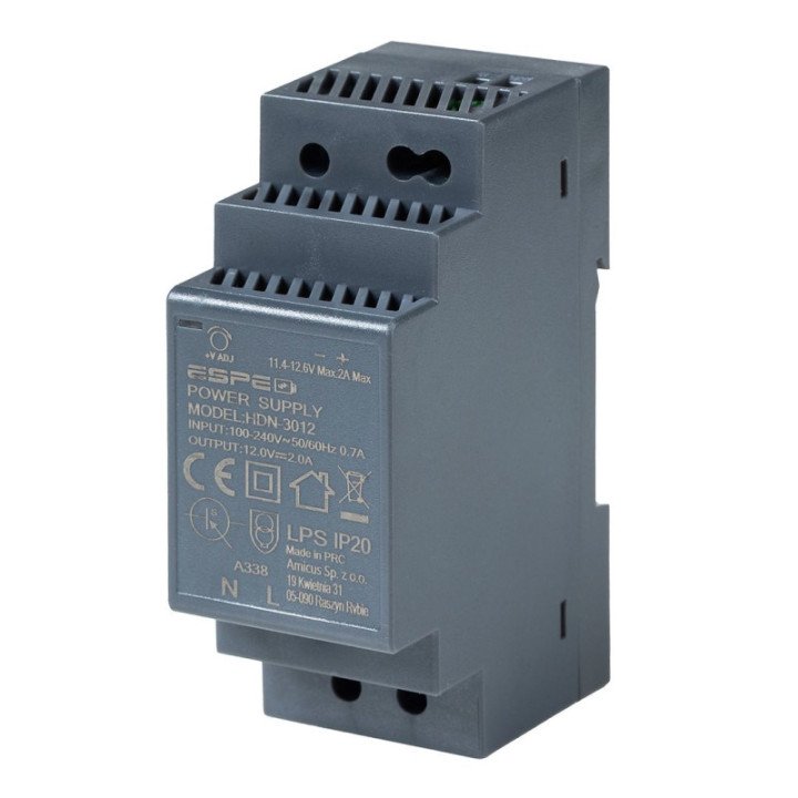 DIN rail power supply 12V 2A 24W ESPE