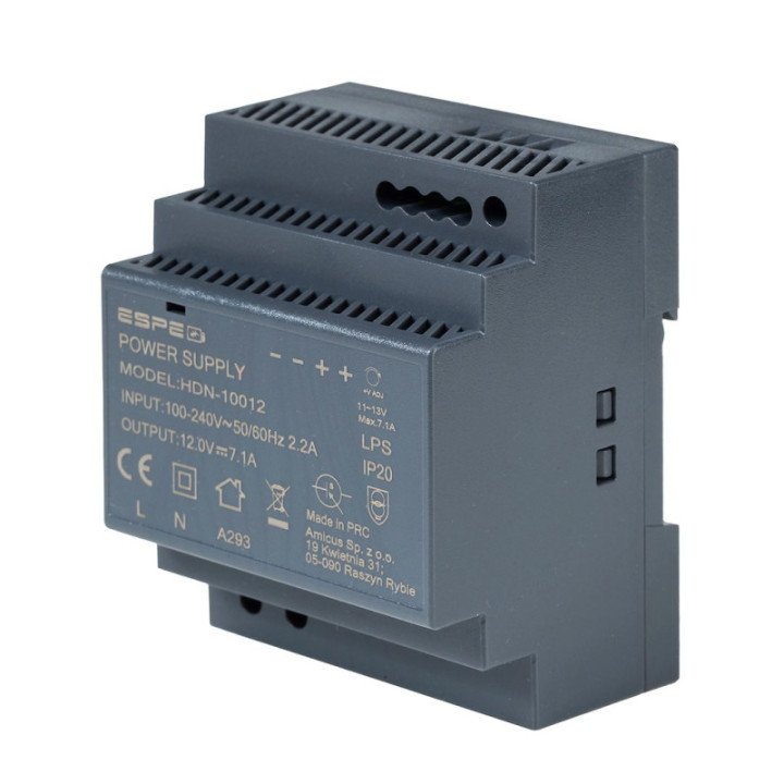 DIN rail power supply 12V 7.1A 85W ESPE