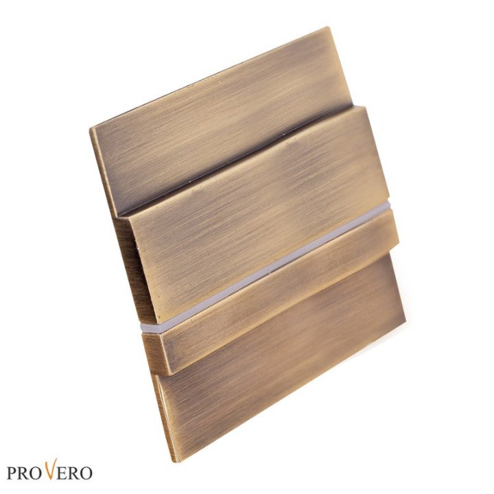 LED fixture UNICO cold - brass