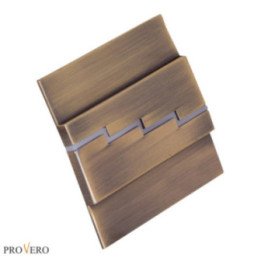 SECRETO LED fixture cold - brass