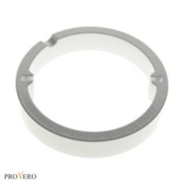 Ring for furniture fitting - white