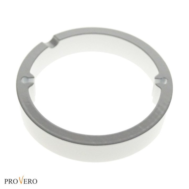 Ring for furniture fitting - white