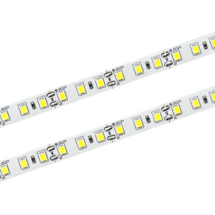 LED juosta 120 SMD 2835 IP20 - šaltai 9.6W/m