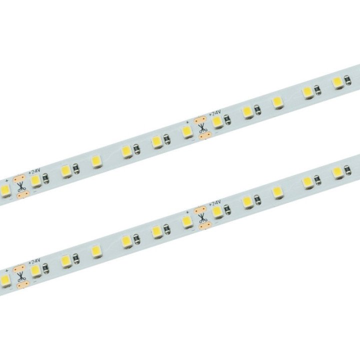 LED strip 120 SMD 2835 IP33 4000K 24V 14.4W, 3 years warranty, 5m roll