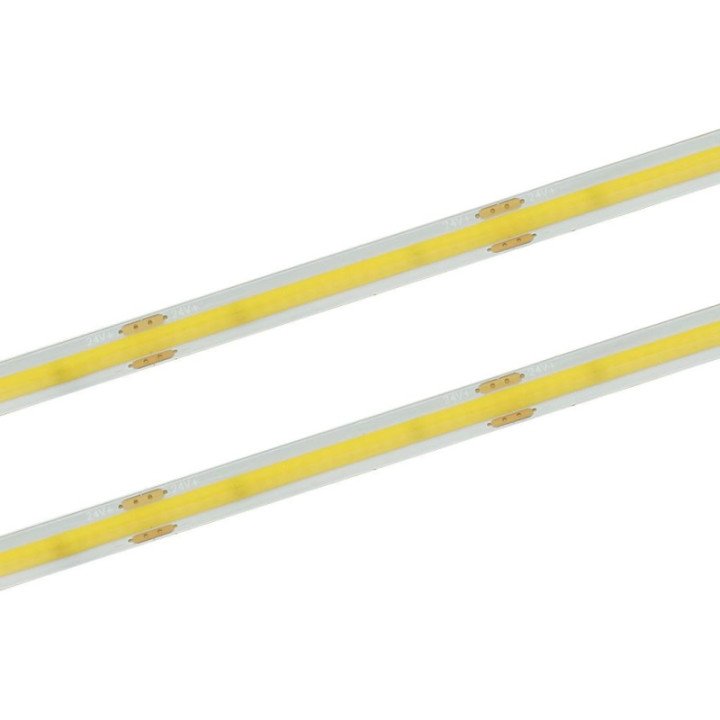 LED COB juosta 480 6000K 24V 11W/m IP67 8mm Termococon 20m