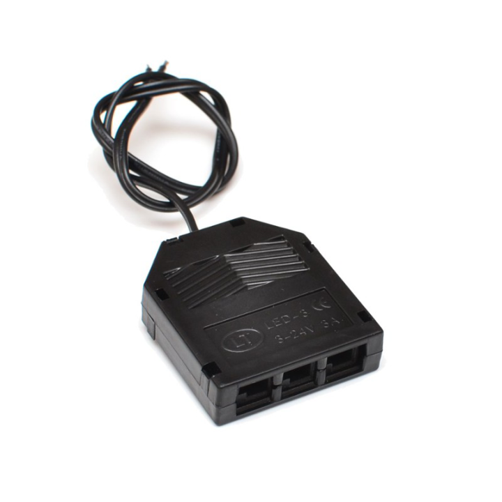 Mini amp splitter 3 ports