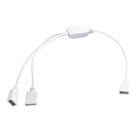 Double splitter for RGB strips