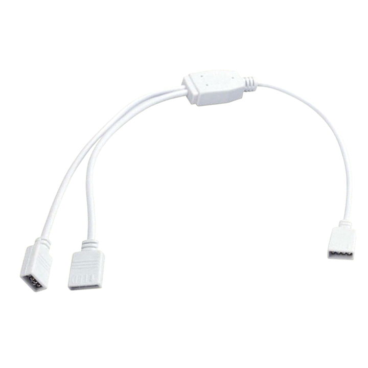 Double splitter for RGB strips