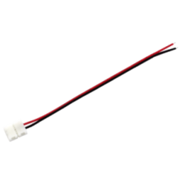 One-sided 10 mm connector with cable