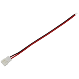 Siaura vienpusė jungtis 8 mm su laidu