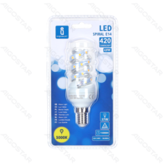 LED Spiral E14 4.9W