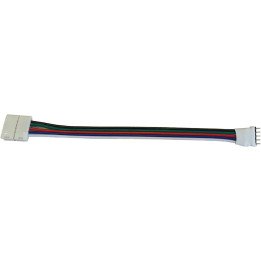12 mm RGBW connector with plug for controller