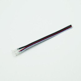Single-sided 12 mm RGBW COBCLICK connector with cable