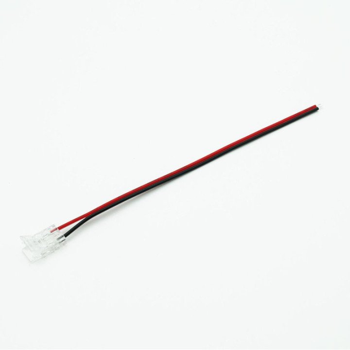 Vienpusė jungtis 5 mm COB CLICK su laidu
