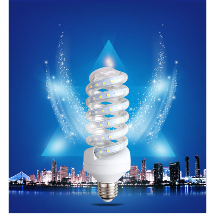 LED Spiralė E27 4.9W