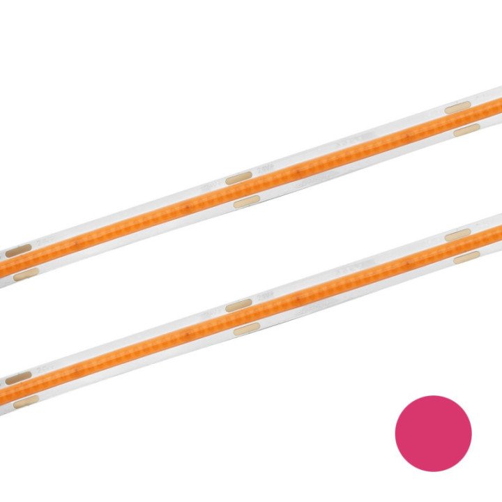 LED COB Strip 480 Pink 24V 11W/m 8mm 50M