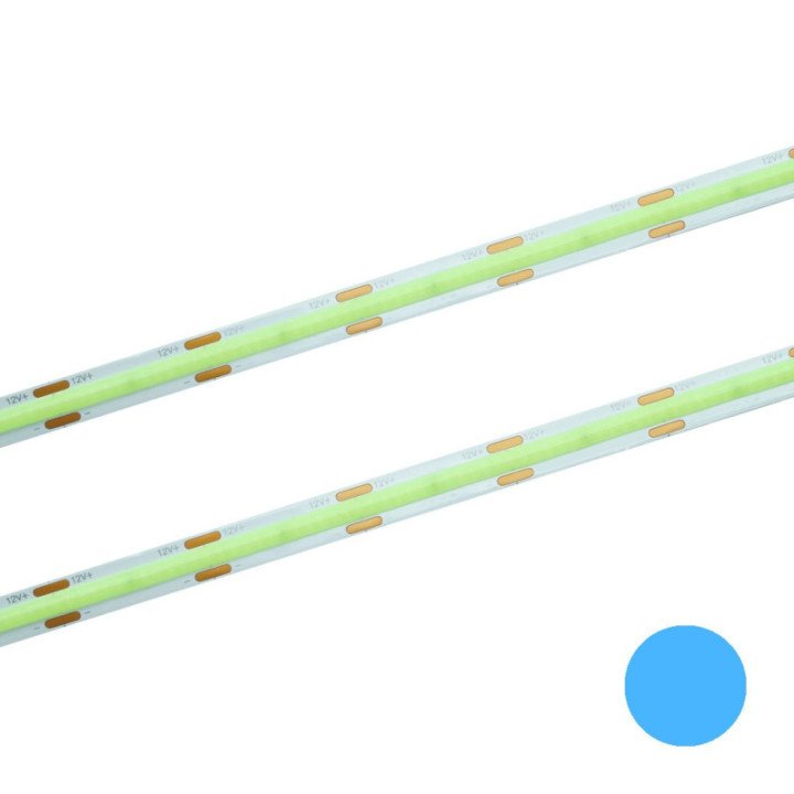 LED COB Strip 480 Ice Blue 12V 8mm 11W/m