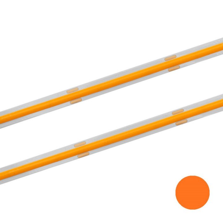 LED COB 480 orange tape 24V 11W/m 8mm 50M